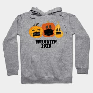 Masked pumpkins - Halloween 2021 Hoodie